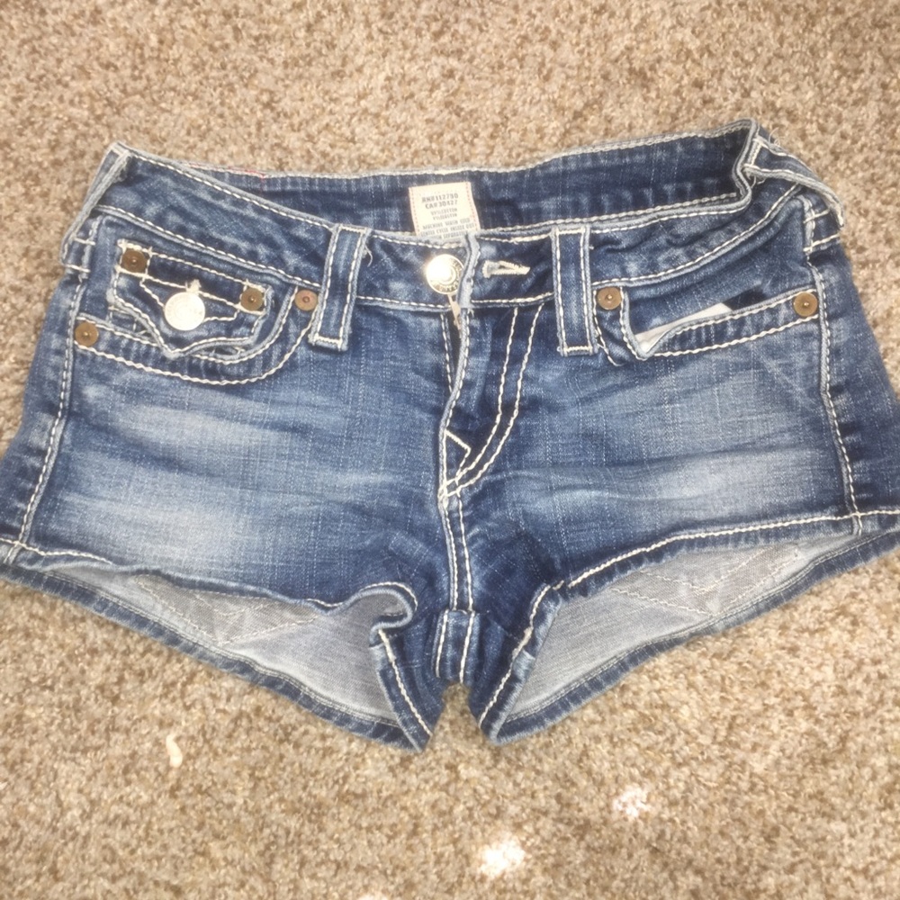True religion jean shorts